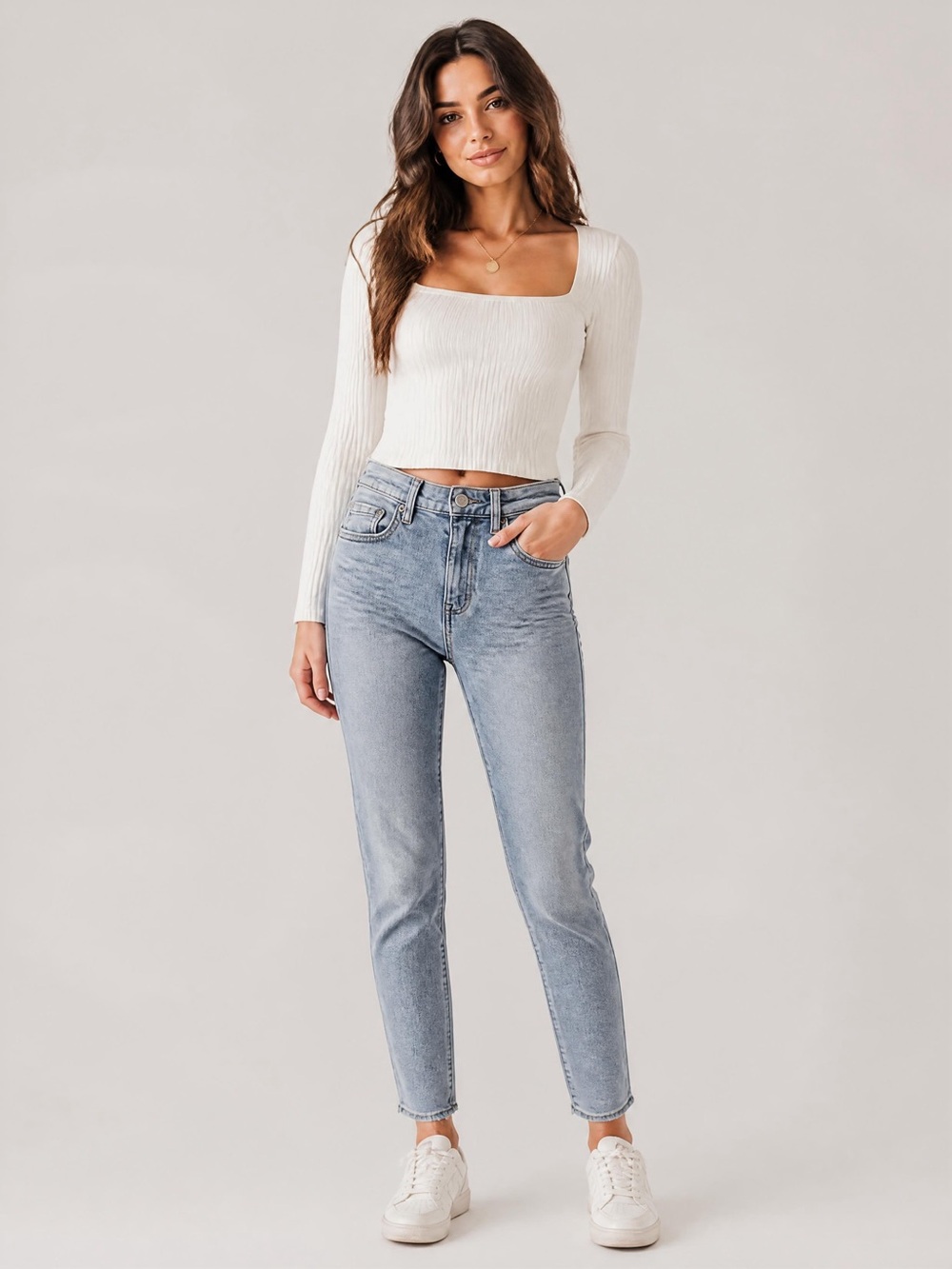 Aeropostale Light Blue High-Rise Women’s Jeggings